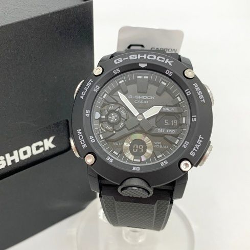 CASIO G-SHOCK GA-2000S-1AJF 腕時計 アナログ ウォッチ カーボン 20気圧防水 ラウンド型 メンズ ブラック カシオ 服飾小物 DF14845