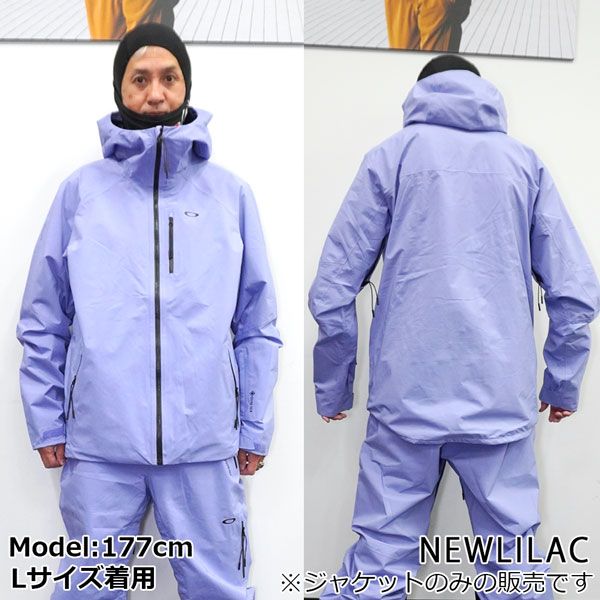 美品⭐︎ OAKLEY スノーボードウェア　紫/白 スノーボード ウェア 24-25 OAKLEY オークリー UNBOUND GORE-TEX SHELL