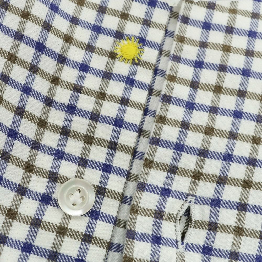 中古】ジャンネット giannetto コットン チェック ホリゾンタル