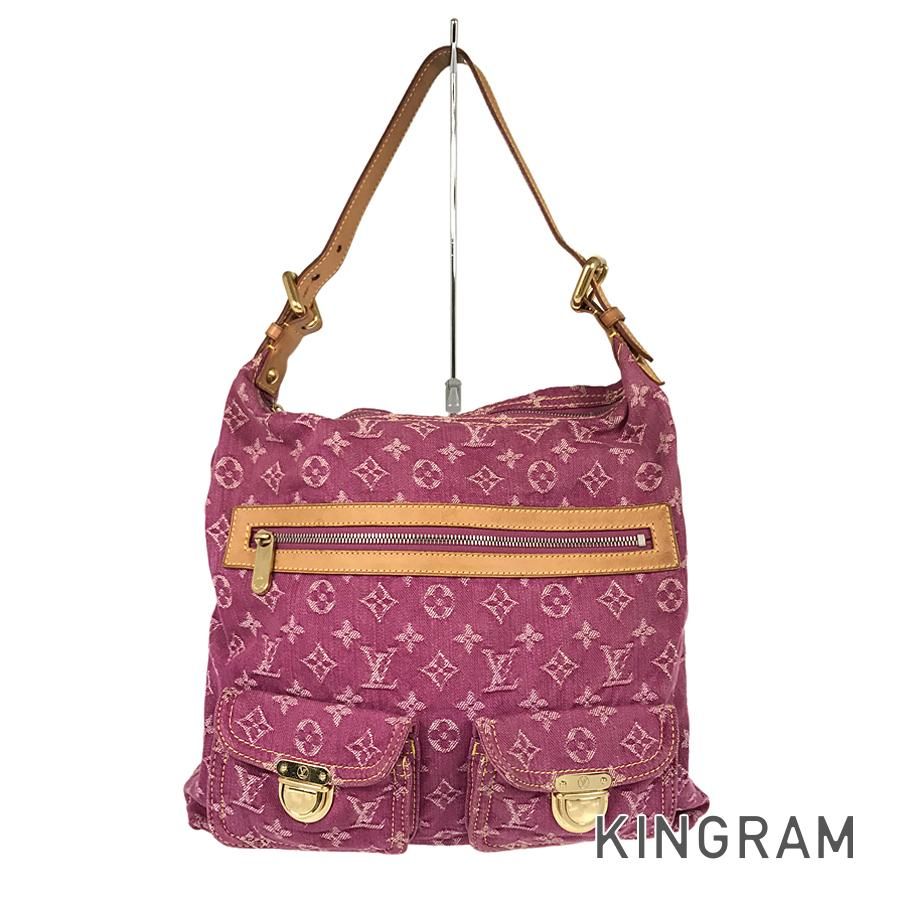 ルイ・ヴィトン LOUIS VUITTON モノグラム デニム バギー GM M95210