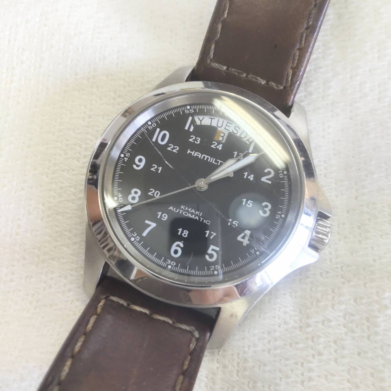 HAMILTON ハミルトン カーキ 自動巻き H644550 - メルカリ