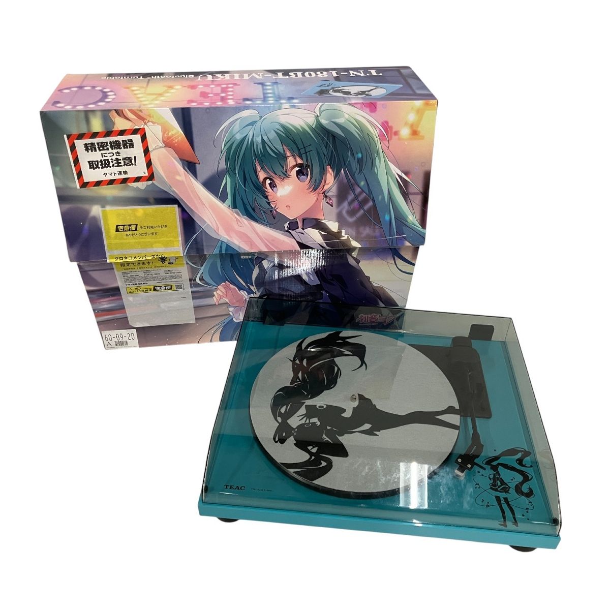 TEAC TN-180BT-MIKU 初音ミク レコードプレイヤー 音響機材 B10511104