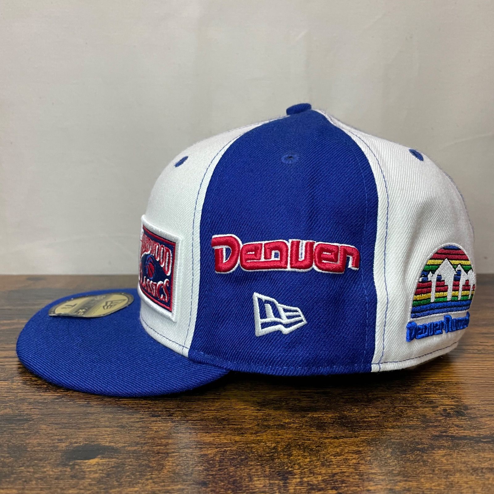 F-54ニューエラVintage NBAデンバー・ナゲッツ パネルパターンCap-