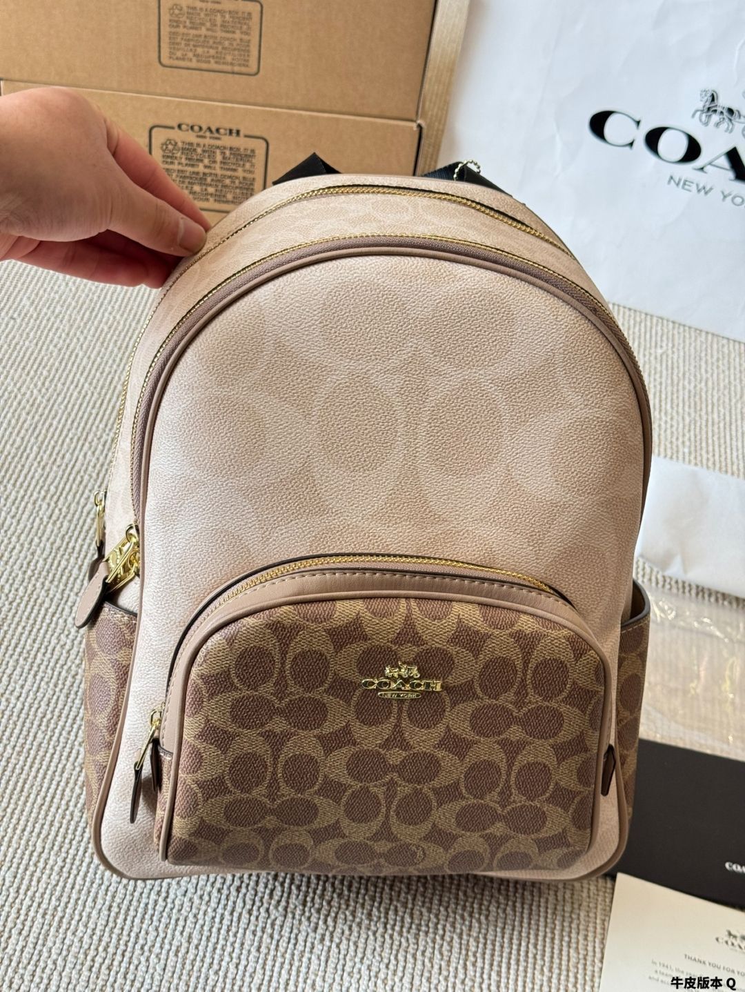今日特価】Coach コート ミドル バックパック 送料無料 - メルカリ
