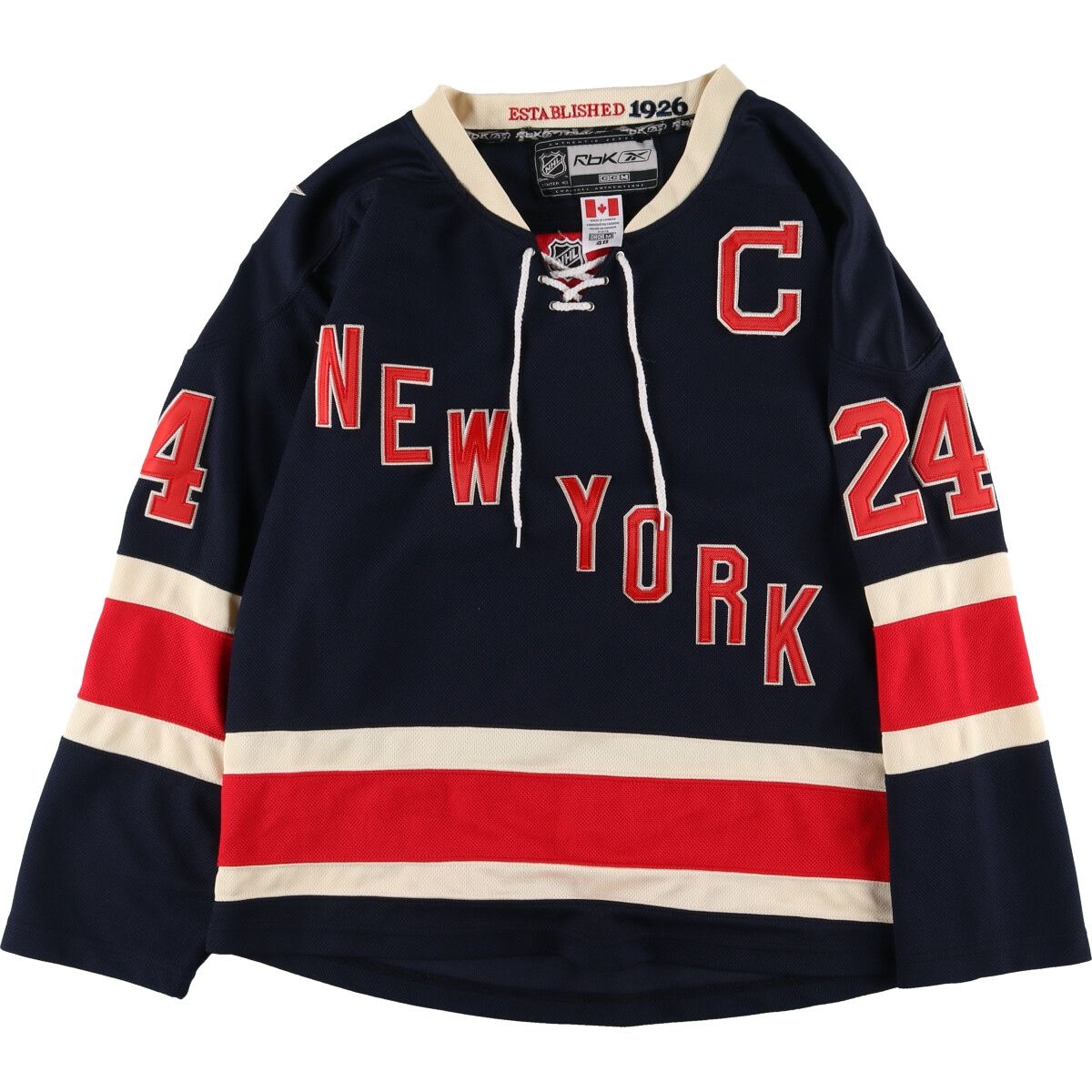 古着 リーボック Reebok NHL NEW YORK RANGERS ニューヨーク ...