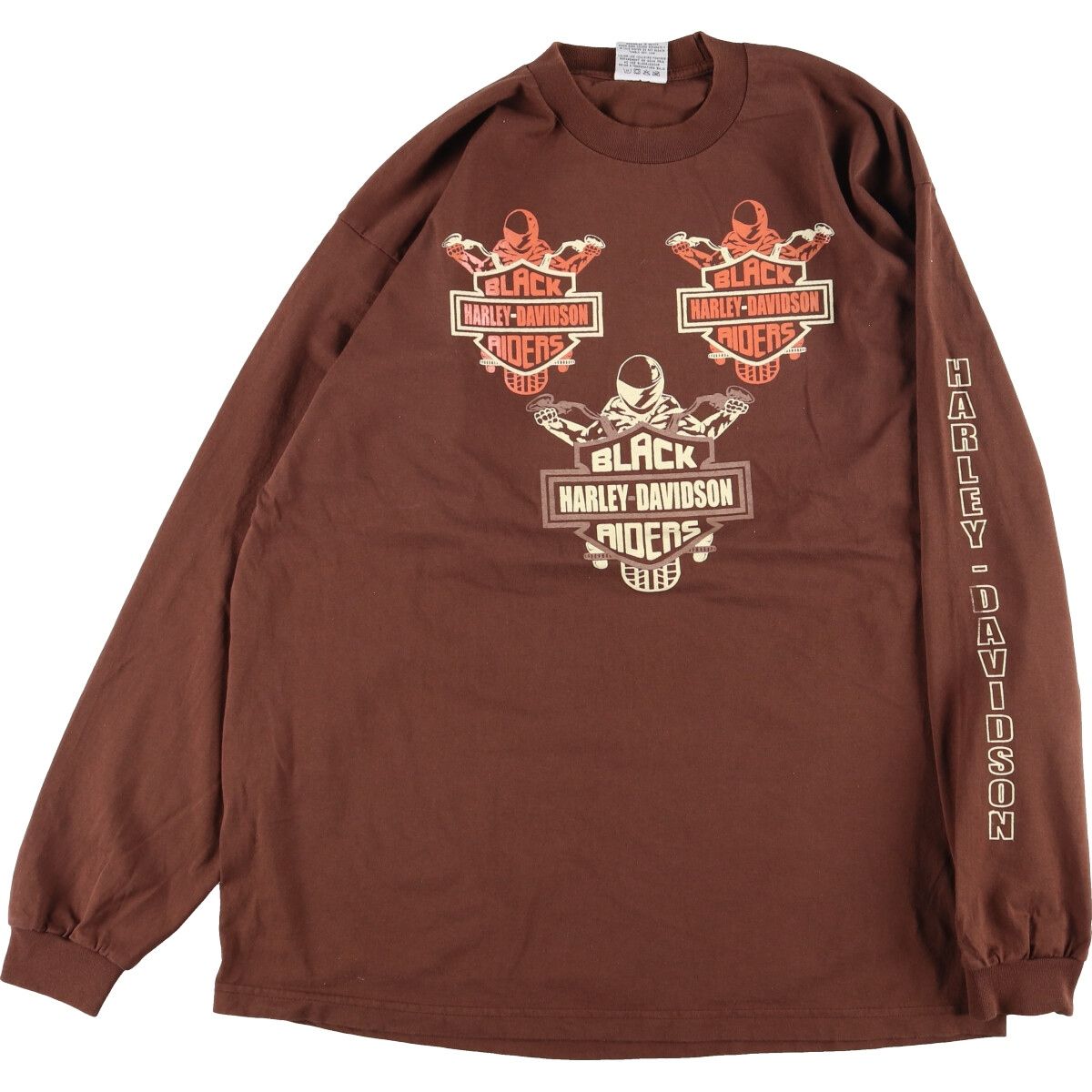 古着 PRO Harley-Davidson ハーレーダビッドソン 両面プリント