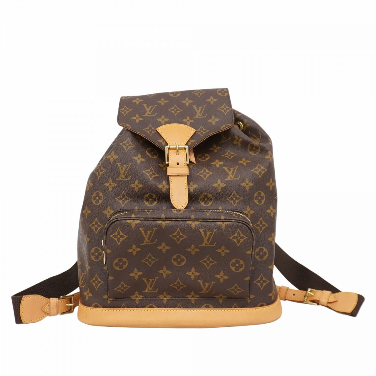 ルイ ヴィトン Louis Vuitton ルイ ヴィトン リュック デイパック モノグラム モンスリGM M51135 ブラウンレディース