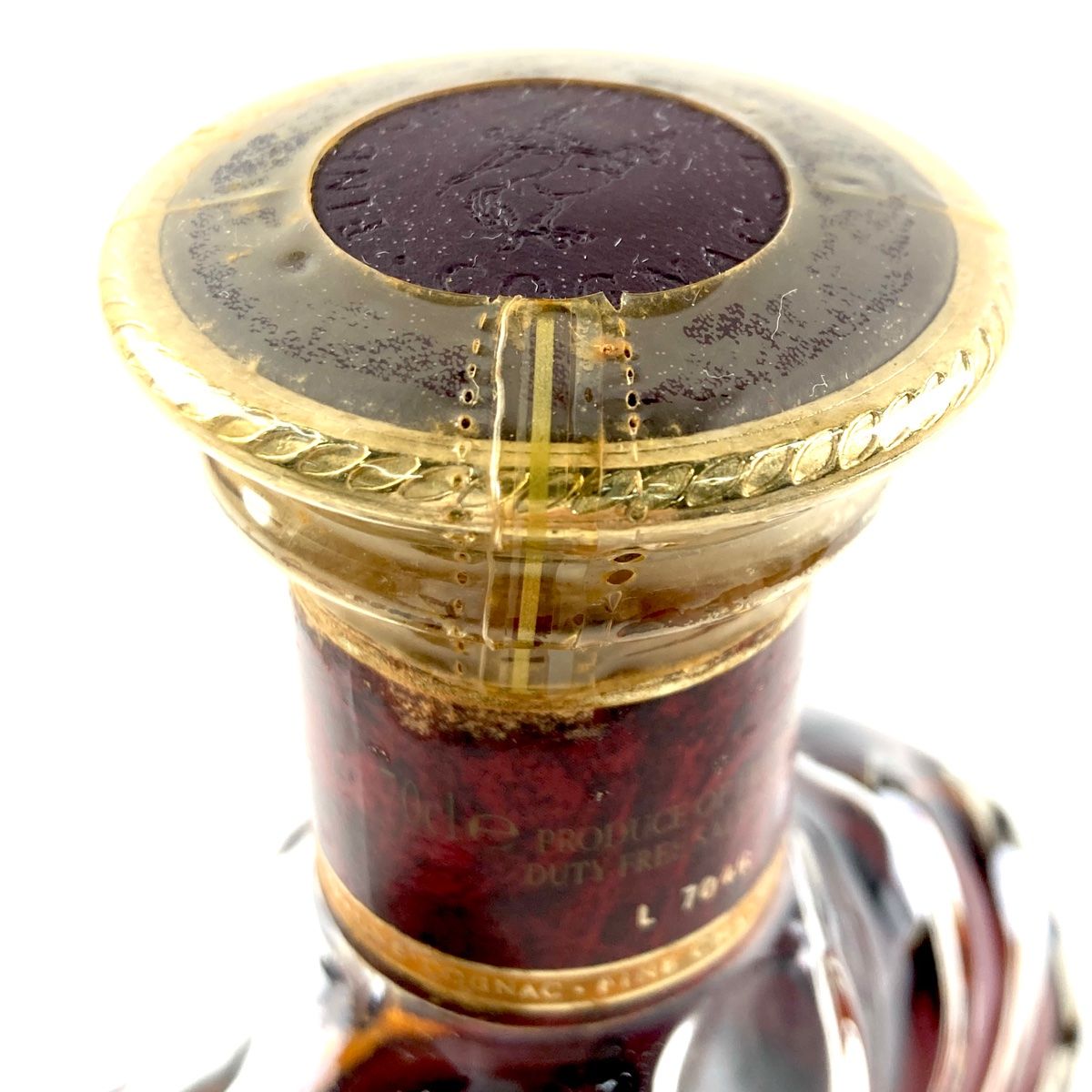 ロイヤルバカラ ブランデー シリアルナンバー 替え栓 箱 高級