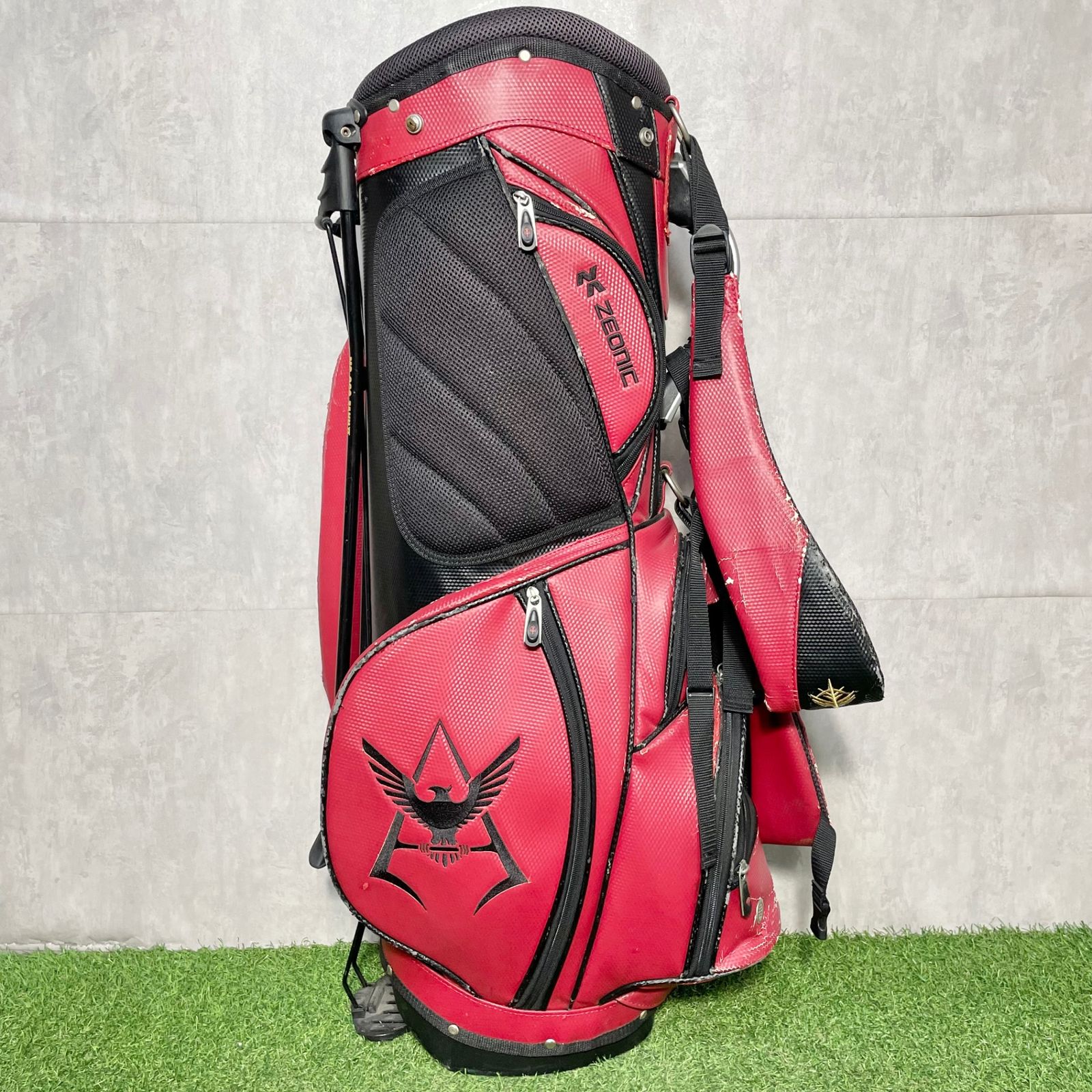 希少】GANDAM ガンダム シャア専用ザク MS-06S キャディバッグ