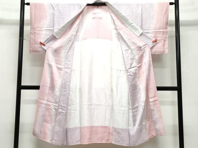 平和屋着物□長襦袢 無双仕立て 舞花文 正絹 逸品 未使用 CAAW5404fb