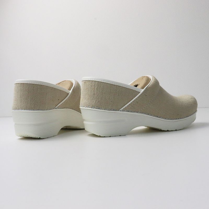 ダンスコ × トリココムデギャルソン dansko tricot COMME des GARCONS Professional Kenaf  Cotton 36/ホワイト系【2400013596626】