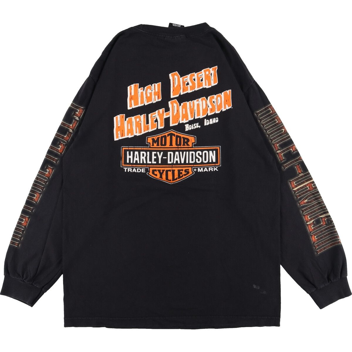 Brauado Harley-Davidson ハーレーダビッドソン 両面プリント 袖