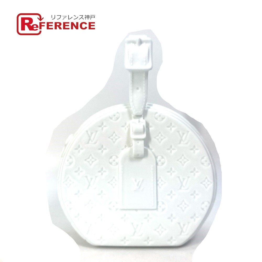 【超美品】ルイ・ヴィトン ヴェース・ポーセリン 花瓶 GI0576 Porcelain Vase Petite Boite Chapeau Monogram - Trunks