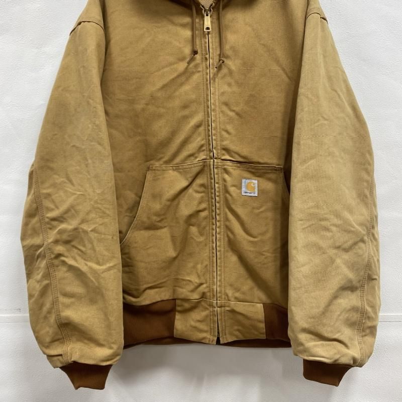 Carhartt カーハート ジャケット、上着 ジャンパー、ブルゾン USA製 Thermal Lined Duck Active Hoodie Jacket アクティブジャケット ダック ワーク J131