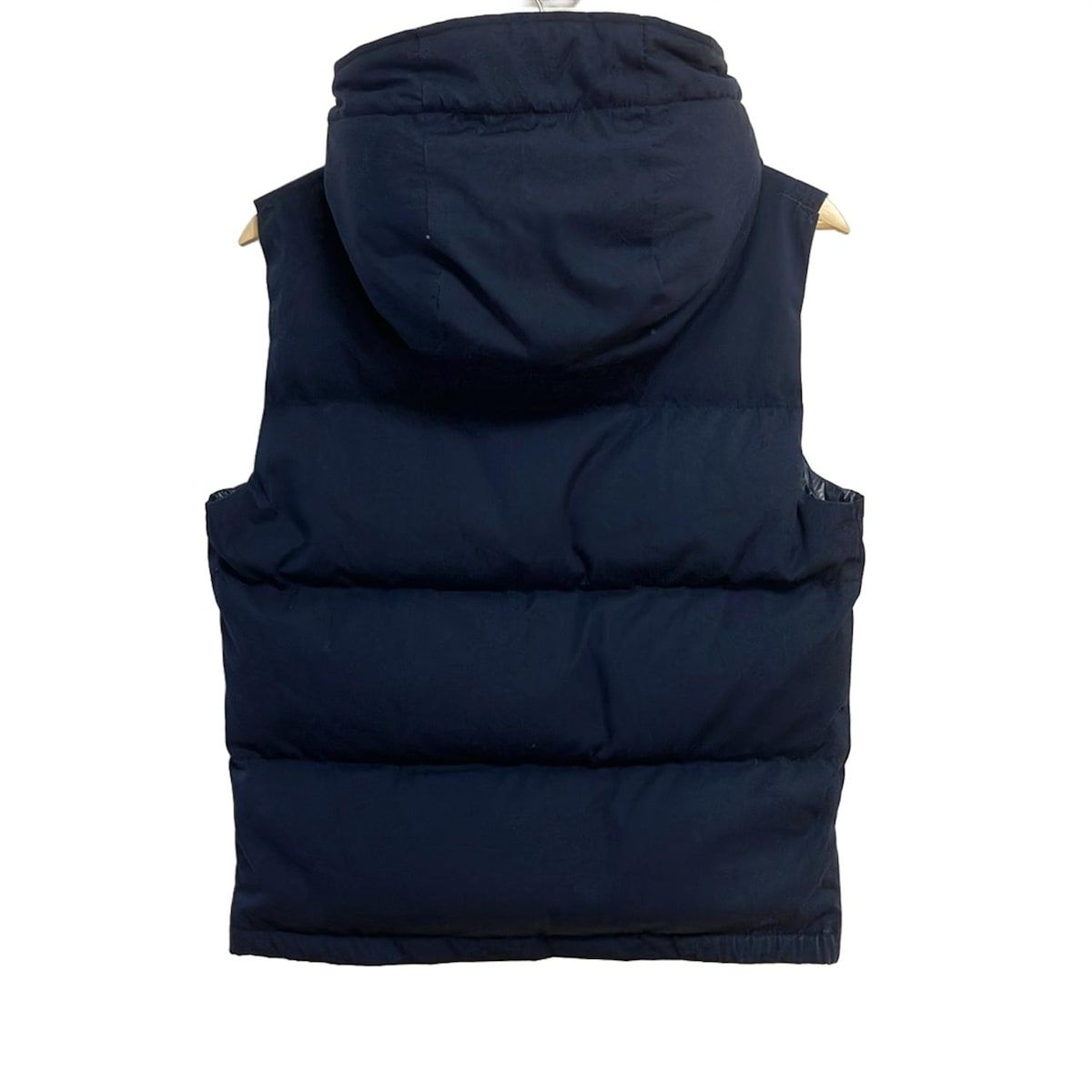 THE NORTH FACE ダウンベスト　レディース　Sサイズ　ND2550N ノースフェイス パープルレーベル ナナミカ 65/35 フーデッド