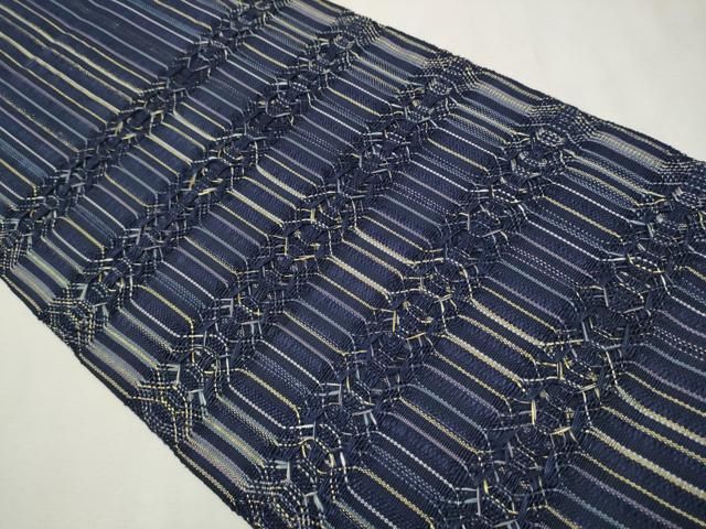 平和屋着物●八寸名古屋帯　もじり織　吉祥文　正絹　逸品　CAAR7915hy 平和屋着物○八寸名古屋帯 もじり織 吉祥文 正絹 逸品 CAAR7915hy