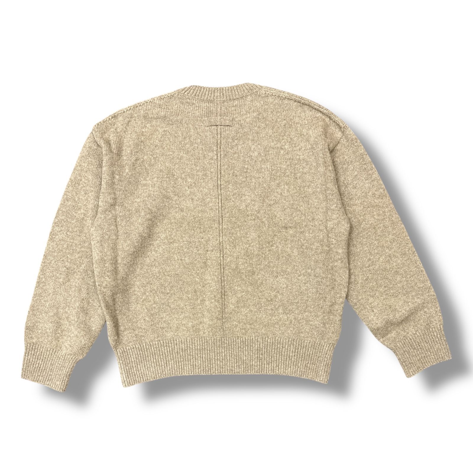 参考上代36300円 未使用品 stein 22AW EX FINE LAMBS CREW NECK KNIT 