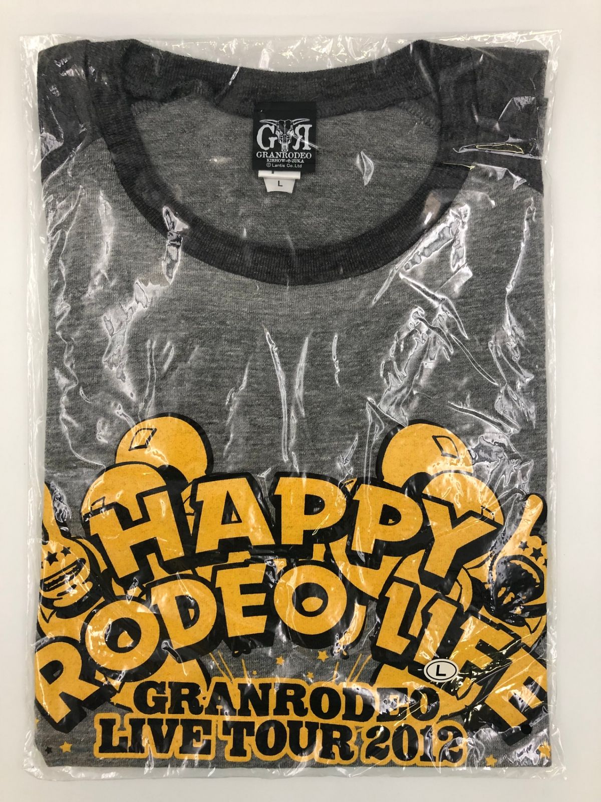 ♪) GRANRODEO ラグラン Tシャツ Lサイズ LIVE TOUR 2012 HAPPY