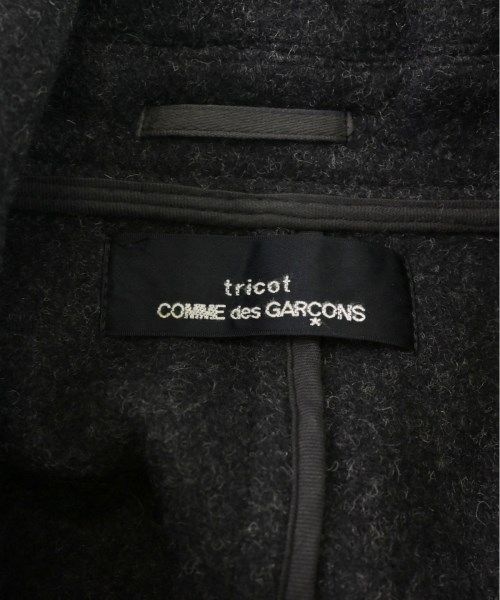 tricot COMME des GARCONS ダッフルコート F 黒系 【古着】-