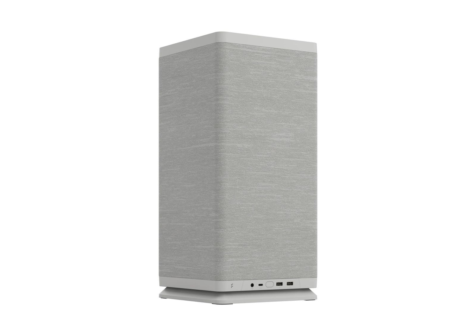 Fractal Design Mood Light Gray ファブリック外装採用 超省スペースサイズ ミニタワー Mini-ITX PCケース ライトグレー FD-C-MOD1N-01 CS8227