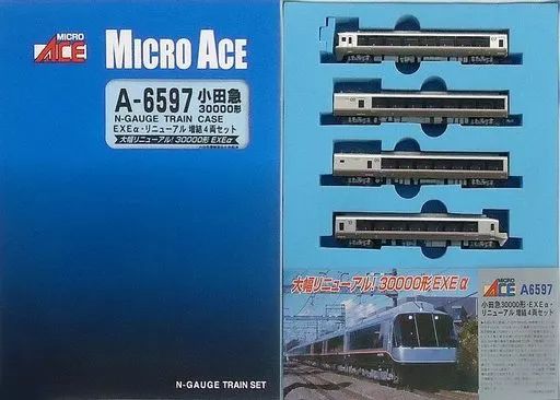 鉄道模型 1 150 小田急30000形 EXE α リニューアル 増結4両セット A6597