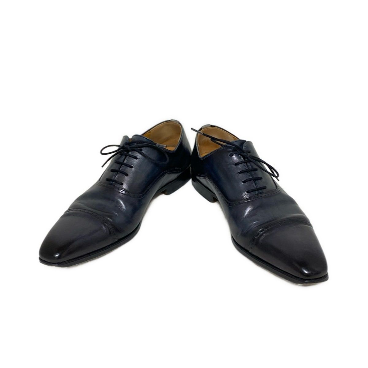 MAGNANNI(マグナーニ) シューズ 41 メンズ - ネイビー アウト