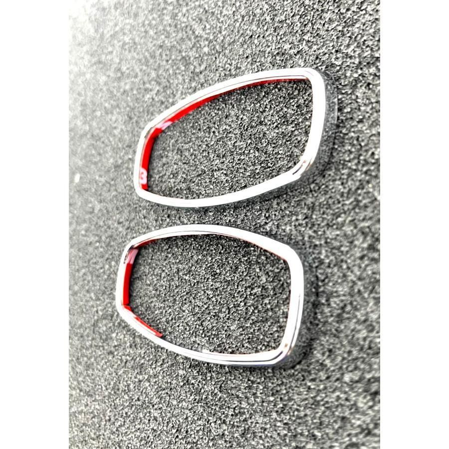 デザイン専用設計♪ メッキ サイドマーカー ウインカー リング