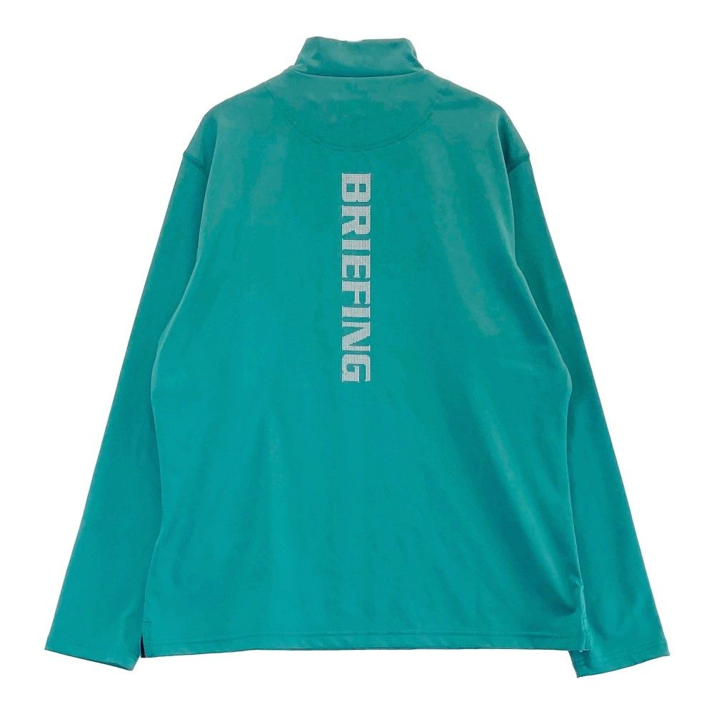 サイズ：L BRIEFING GOLF ブリーフィング  長袖ハイネックTシャツ  ブルー系 [240101467835] ゴルフウェア レディース ストスト サイズ：L BRIEFING GOLF ブリーフィング 長袖ハイネックTシャツ
