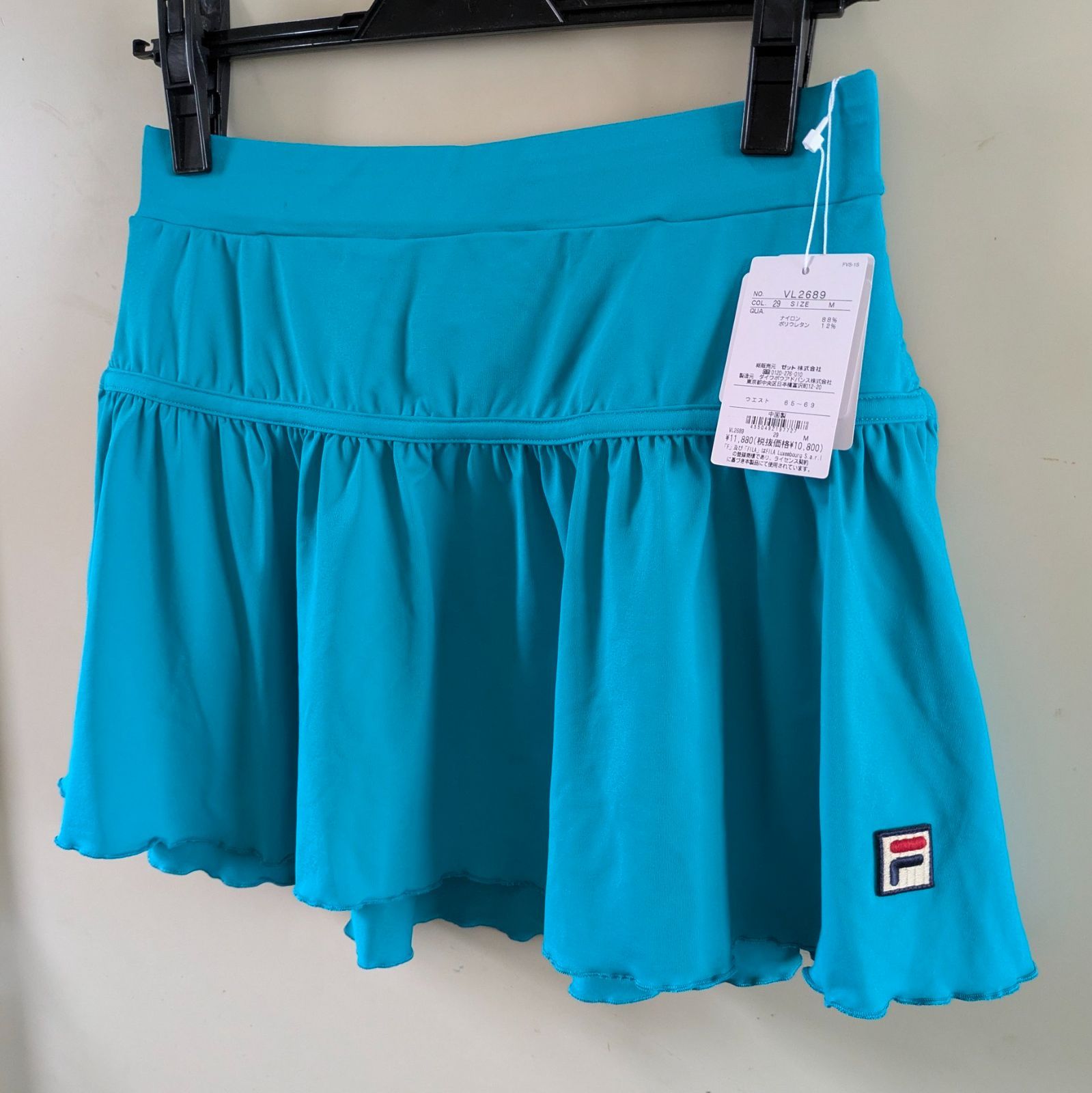 FILA フィラ テニス ウェア シャツ スコート 上下セットアップ М