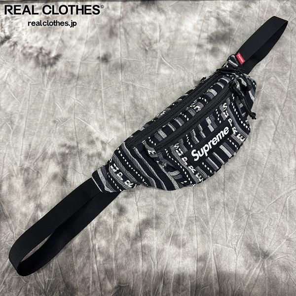 SUPREME(シュプリーム) 20SS Woven Stripe Waist Bag ウーブン
