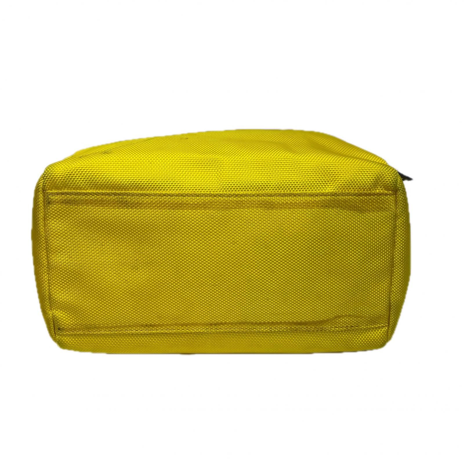 中古 パーリーゲイツ PEARLY GATES カートバッグ イエロー 黄色