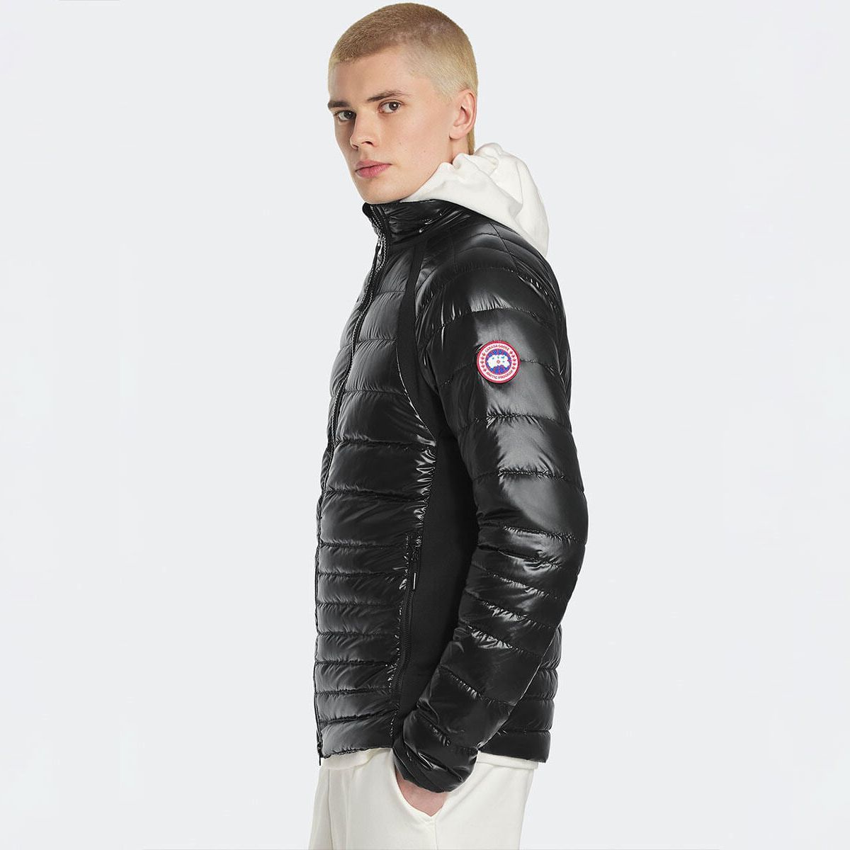 1 CANADA GOOSE カナダグース 2720M 61 ブラック ライトダウン 