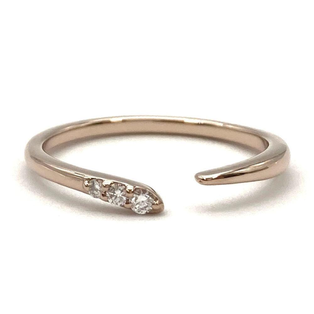 エテ ete リング 指輪 ダイヤモンド 0.03ct 約9号 630712 K18