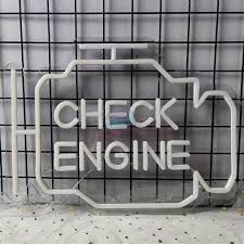 ネオンライト Engine 壁掛け 発光サイン LED レッド 壁装飾