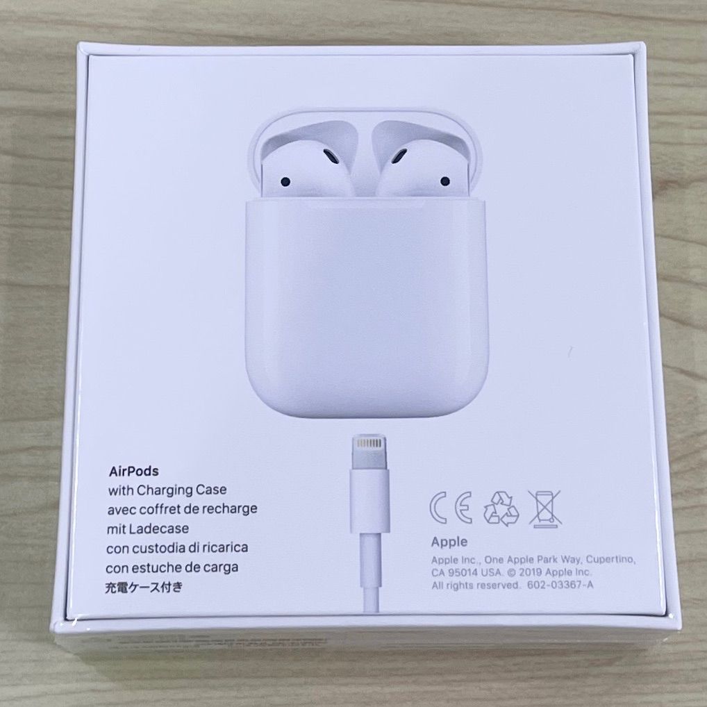 新品未使用未開封】Apple AirPods 第2世代 正規品 本体 446 - メルカリ