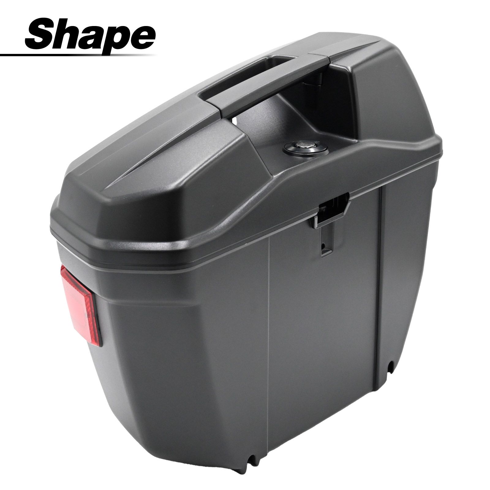 並行輸入品 GIVI ジビバイク用 サイドケース 22L E22N 左右セット 汎用 バイクパーツ カスタム ブラック 荷物 パニアケース