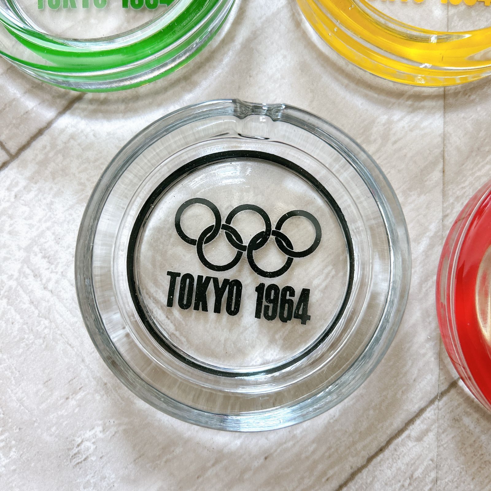 東京オリンピック 1964年 保谷クリスタル 灰皿 レア - メルカリ