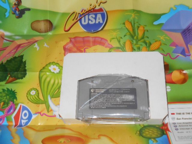 NINTENDO 64 - N64★Cruis&#39;n USA Cruisin 海外版 端子清掃済 N64☆Cruis'n USA Cruisin 海外版 端子清掃済☆箱付・説明書付