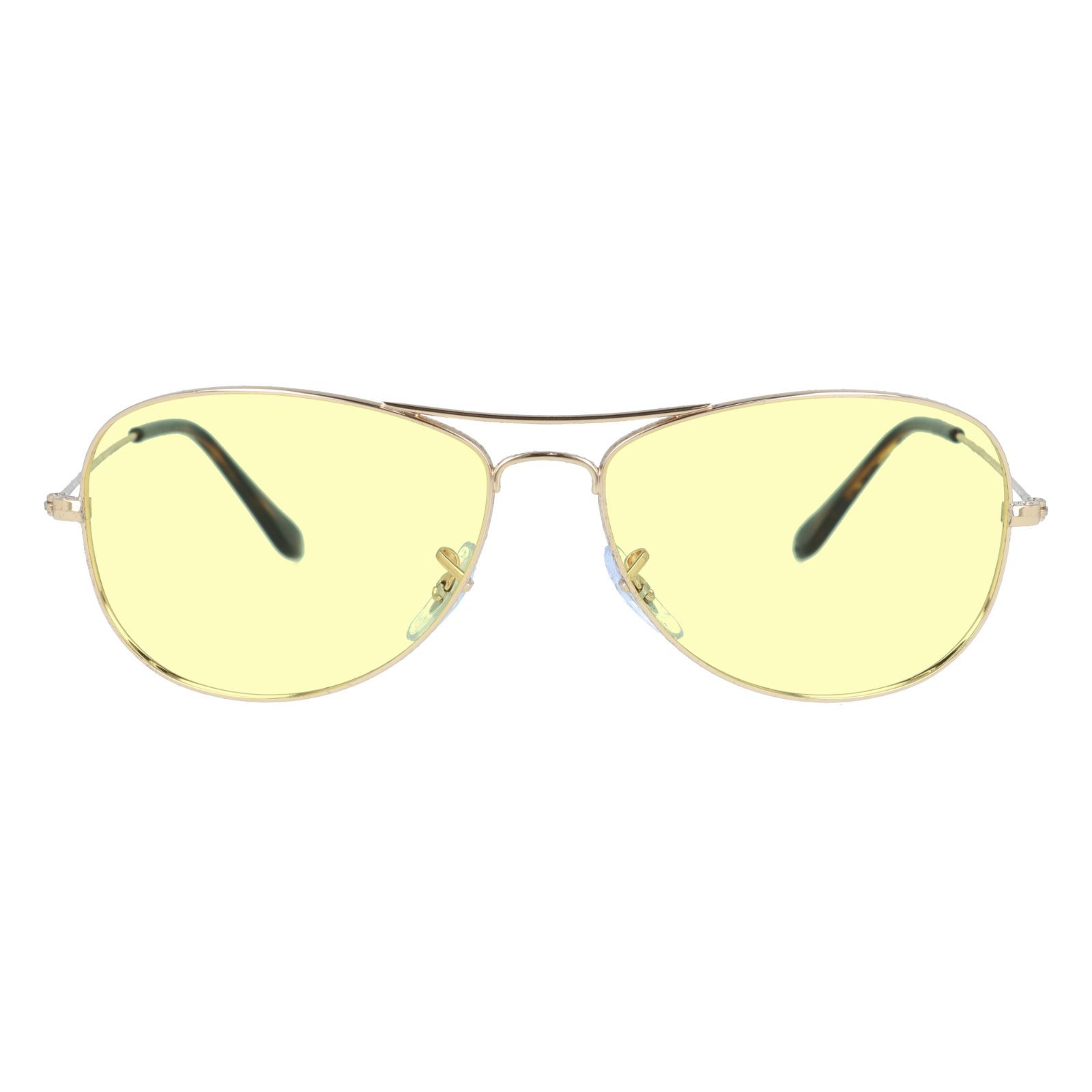 レイバン サングラス ライトイエロー ライトカラー オリジナル レンズセット アジアンフィット RX5305D 5195 53 Ray-Ban ウェリントン 夜間運転用 ドライブ用 レイバン サングラス ライトイエロー ライトカラー オリジナル レンズ