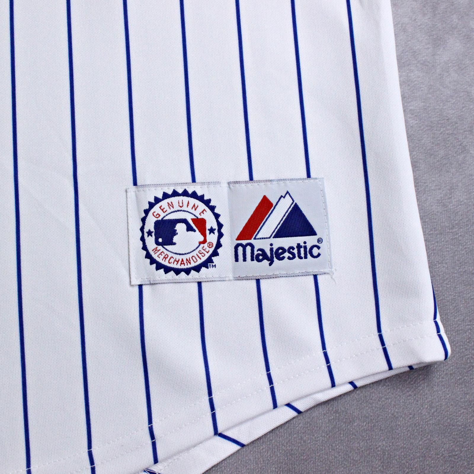 majestic】USA製 デトロイトタイガース ベースボールシャツA3719