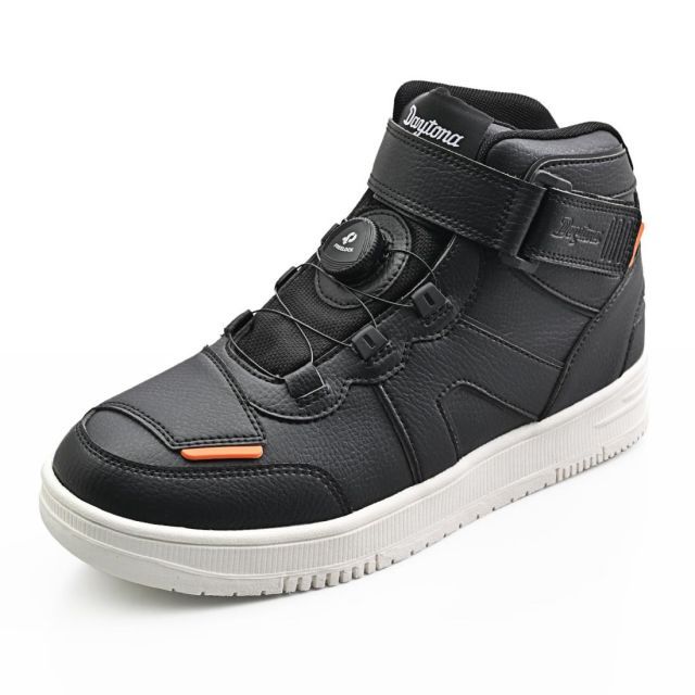 デイトナ バイク用 ライディング シューズ 防水 ハイカット リール D-WP DS-501 ブラック 27.5 cm