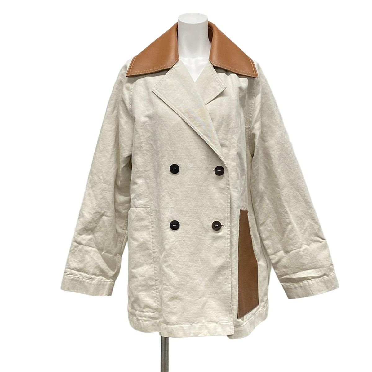 ジャケット・アウター LOEWE PAULA PRINT HOODED COAT XS LOEWE PAULA