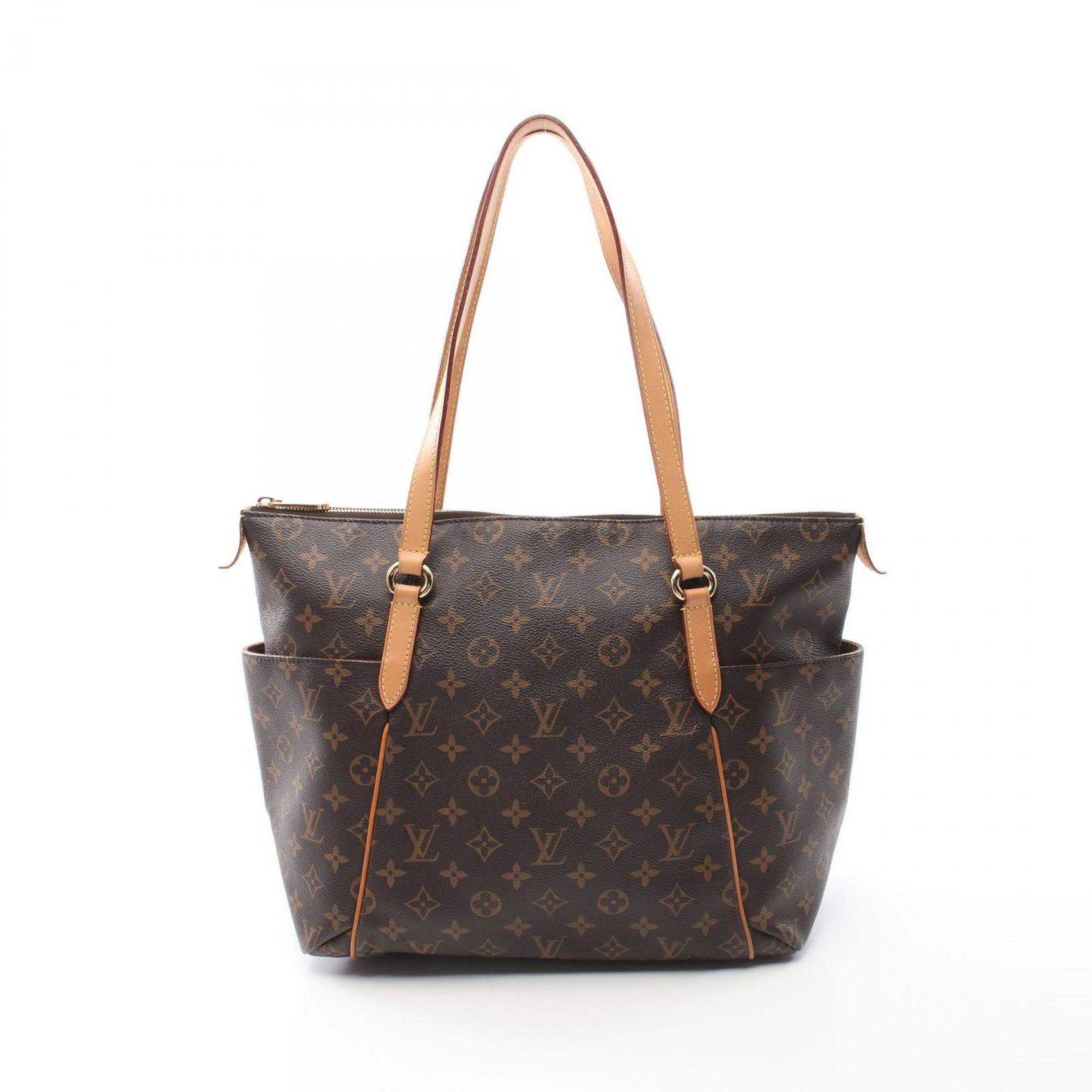 ルイ ヴィトン LOUIS VUITTON トートバッグ トータリーMM モノグラム M56689 PVCコーティングキャンバス レザー トータリーMM レディース Used A