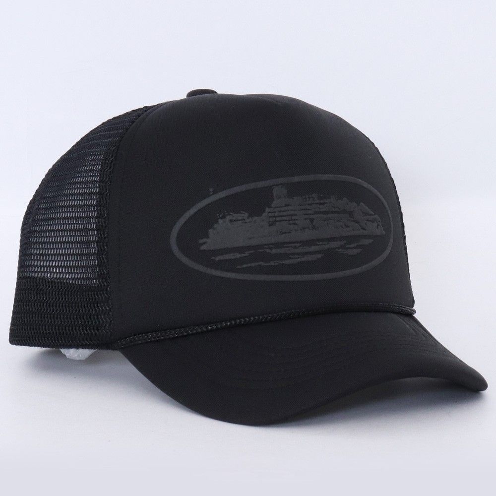Corteiz 4Starz Alcatraz Trucker Hat Black - SS22 - JP