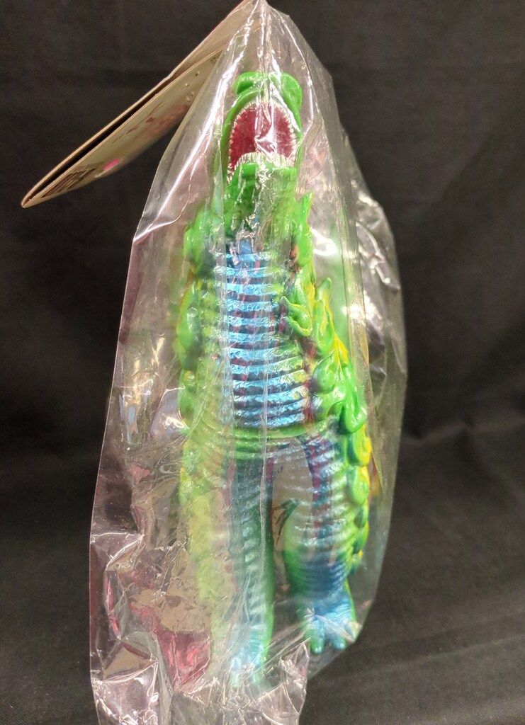 B-CLUB 復刻版怪獣シリーズ ブルマァク ドドンゴ 黄緑成型 黄青 1774