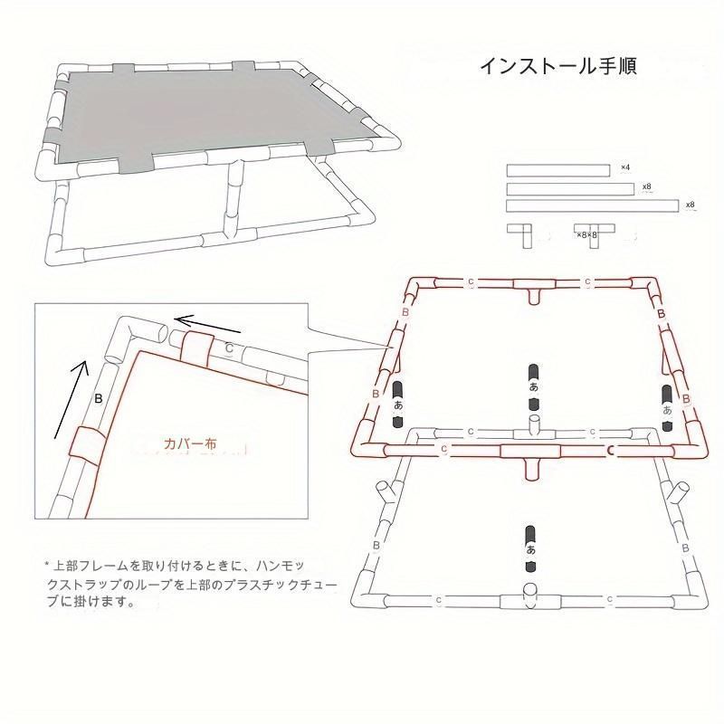 安定な構造 取り外し