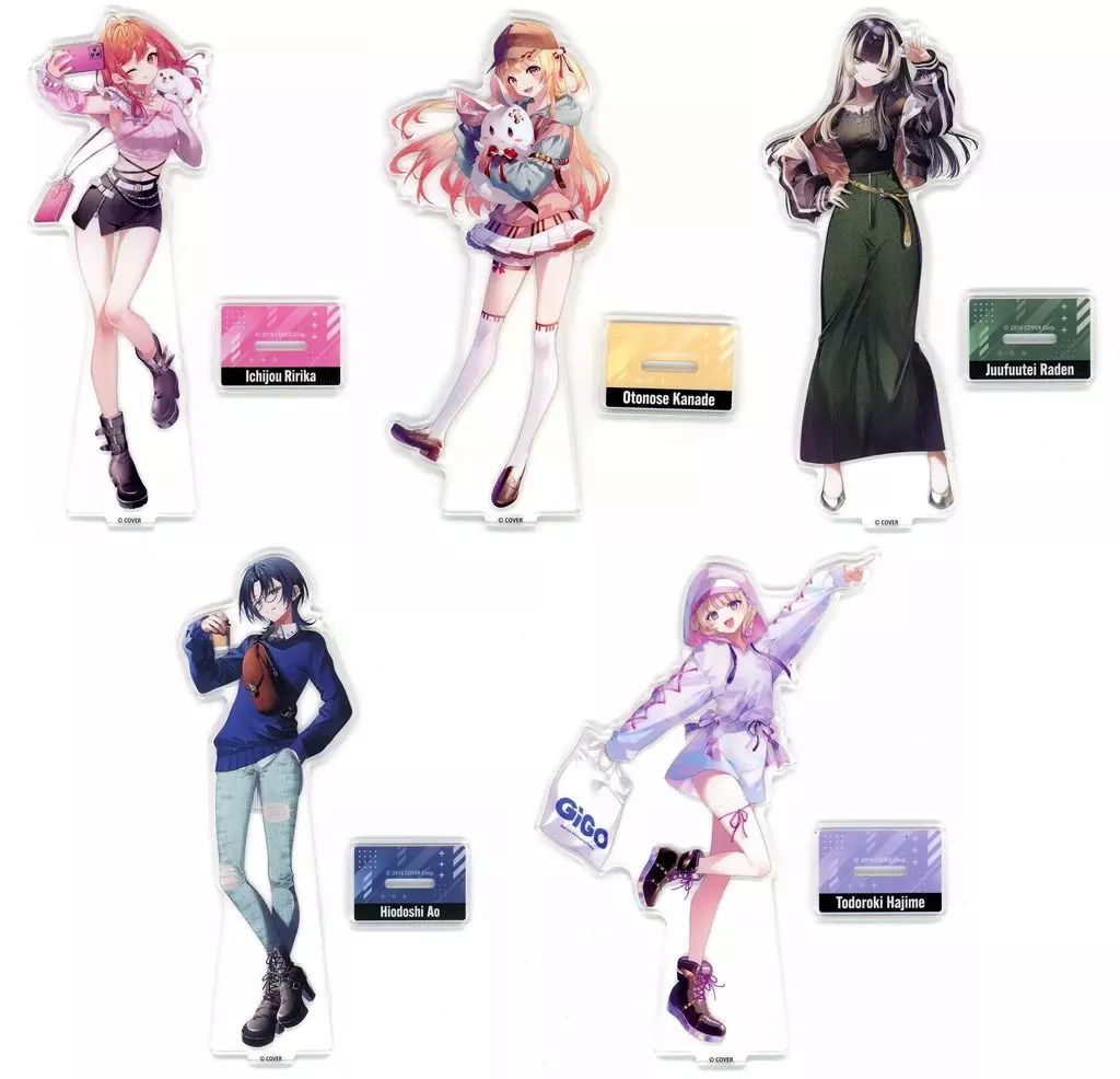 【中古】アクリルスタンド・アクリルパネル 全5種セット ビッグアクリルスタンド 「バーチャルYouTuber ホロライブDEV_IS ReGLOSS」 GiGO限定