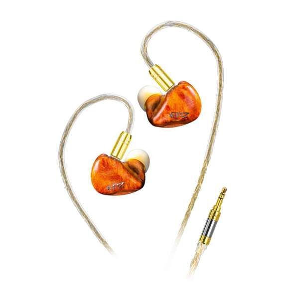 イーピージープロフェッショナルHifiモニタリングイヤホンEPZ 530 SONION DENMARK 5BAバランスドアーマチュアムービングコイルアイオン 約50~100年のプレミアムメープルを使用した手作りモニタリングイヤホン Amber Orange