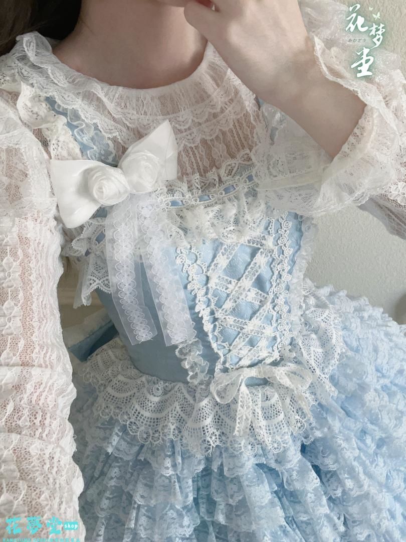 25年 コスプレ ドレスロリータセット 仮装 オリジナル 洋服 ロリータ ワンピース 撮影会 舞台 イベント 花夢堂-21