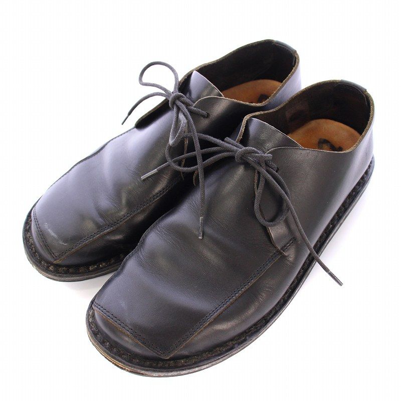 トリッペン trippen レースアップシューズ ローヒール レザー 37 黒